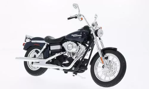 Maisto - Maisto, Harley Davidson FXDBI Dyna, dunkelblau, 2006, 1:12