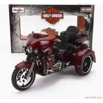 Maisto - Harley Davidson Cvo Tri Glide 2021 Red Met
