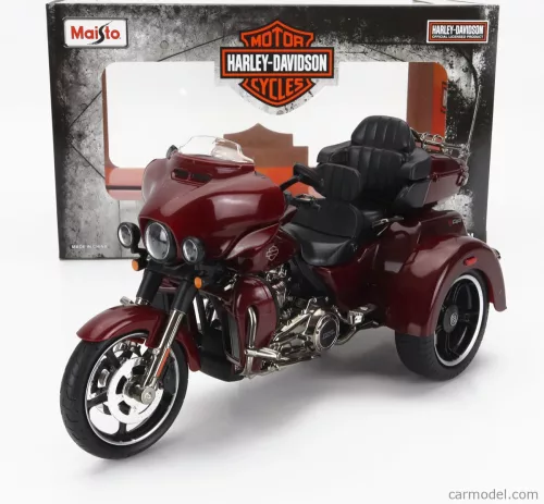 Maisto - Harley Davidson Cvo Tri Glide 2021 Red Met