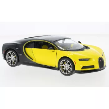 Maisto - Maisto, Bugatti Chiron, gelb/schwarz, 1:24