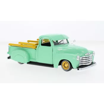   Maisto - Maisto, Chevrolet 3100 Pick Up, hellgrün, 1950, 1:24