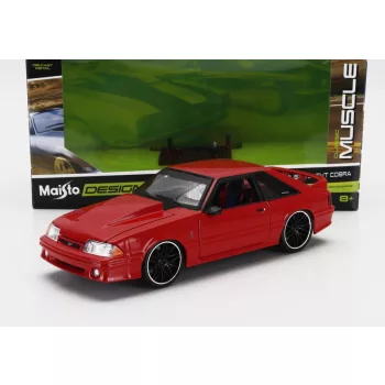 Maisto - FORD USA MUSTANG SVT COBRA COUPE 1993 RED