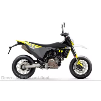 Maisto - Husqvarna Husky 701 Supermoto, schwarz/weiss, 1:12