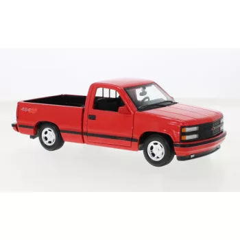 Maisto - Maisto, Chevrolet 454 SS Pick-Up, rot, 1993, 1:24