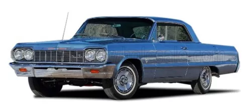 Maisto - CHEVROLET IMPALA SS 1964 LIGHT BLUE