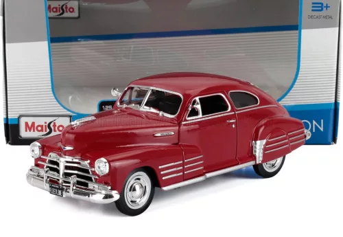 Maisto - CHEVROLET CHEVY FLEETLINE AEROSEDAN 1948 RED