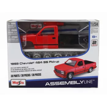 Maisto - CHEVROLET 454 SS PICK-UP 1993 RED