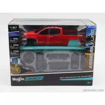 Maisto - Chevrolet Colorado Zr2 Pick-Up 2017 Red Black