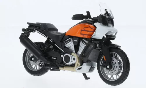 Maisto - Maisto, Harley Davidson Pan America 1250, weiss/orange, 2021, 1:18