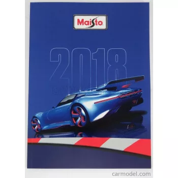   Maisto - Catalogo Maisto Catalogue Diecast 2018 - 99 Pagine - Pages 