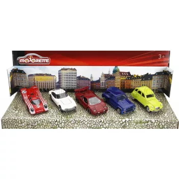   Majorette - RENAULT SET 5X R5 TURBO 1981 - CITROEN 2CV 1982 - LAMBORGHINI COUNTACH 1989 - TOYOTA 2000 GT 1969 - 917K N 23 WINNER 24h LE MANS 1970 H.HERRMANN - R.ATTWOOD VARIOUS