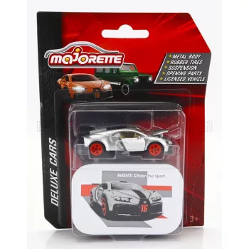 Majorette - BUGATTI CHIRON PUR SPORT N 16 2018 SILVER
