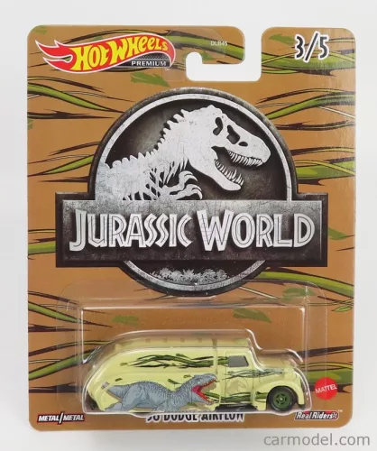 Mattel Hot Wheels - Dodge Aiflow - Jurassic World Cream Grey