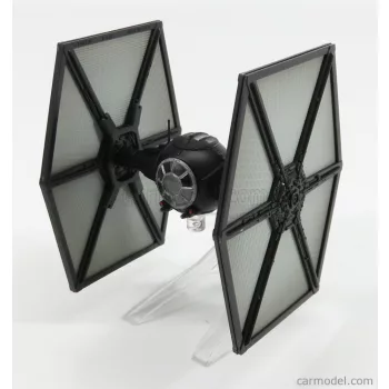   Mattel Hot Wheels - Star Wars Fighter Starship - First Order Tie Fighter - The Force Awakens - Il Risveglio Della Forza Episodio Vii Black Silver