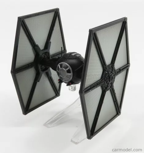 Mattel Hot Wheels - Star Wars Fighter Starship - First Order Tie Fighter - The Force Awakens - Il Risveglio Della Forza Episodio Vii Black Silver