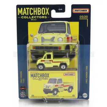 Mattel Hot Wheels - HONDA T360 PICK-UP 1963 YELLOW RED