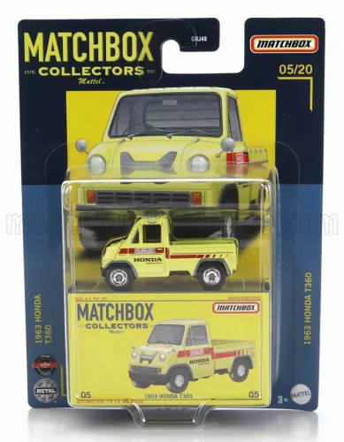 Mattel Hot Wheels - HONDA T360 PICK-UP 1963 YELLOW RED