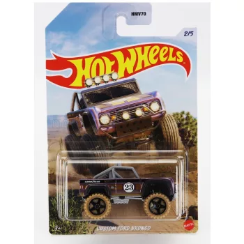 Mattel Hot Wheels - FORD USA BRONCO N 23 BAJA 2021 PURPLE