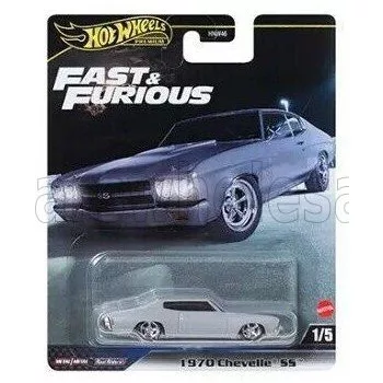   Mattel Hot Wheels - CHEVROLET CHEVELLE 454 SS 1970 - FAST & FURIOUS GREY