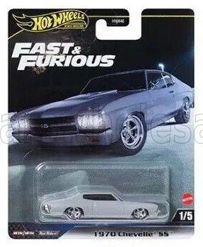Mattel Hot Wheels - CHEVROLET CHEVELLE 454 SS 1970 - FAST & FURIOUS GREY