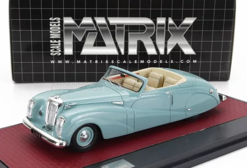 Matrix Scale Models - DAMLER DE36 HOOPER ''GREEN GODDESS'' CABRIOLET OPEN 1953 GREEN
