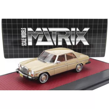   Matrix Scale Models - MERCEDES BENZ 300D (W115) USA VERSION 1976 BEIGE