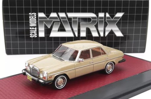 Matrix Scale Models - MERCEDES BENZ 300D (W115) USA VERSION 1976 BEIGE