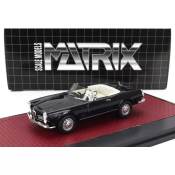   Matrix Scale Models - ALFA ROMEO 2600 SPIDER CABRIOLET OPEN 1962 DARK BLUE