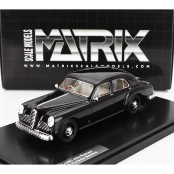   Matrix Scale Models - ALFA ROMEO 6C 2500 TURISMO BERLINA 1950 BLACK