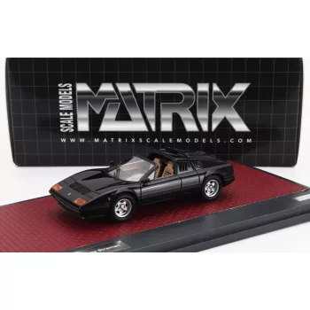 Matrix Scale Models - FERRARI 512BB TARGA STRAMAN 1978 BLACK
