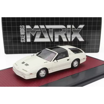   Matrix Scale Models - PONTIAC FIREBIRD TRANS AM TYPE K KAMMBACK CONCEPT PROTOTYPE 1985 WHITE