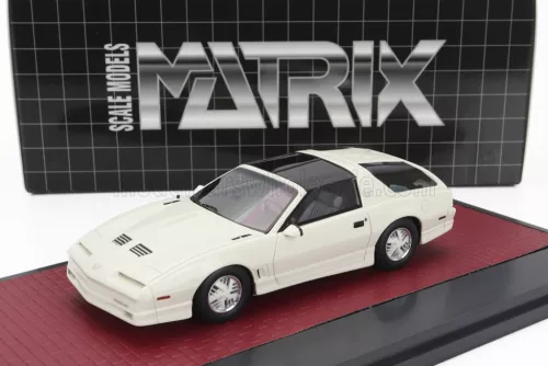 Matrix Scale Models - PONTIAC FIREBIRD TRANS AM TYPE K KAMMBACK CONCEPT PROTOTYPE 1985 WHITE