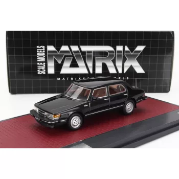 Matrix Scale Models - SAAB 900 CD TURBO 1986 BLACK