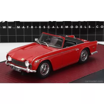 Matrix Scale Models - Triumph Tr5 Cabriolet Open 1967 Red