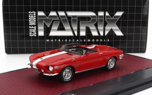 Matrix Scale Models - CHEVROLET CORVAIR SUPER SPIDER XP-785 CONCEPT 1962 RED