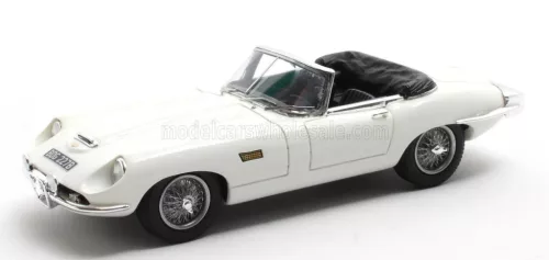 Matrix Scale Models - JAGUAR E-TYPE FRUA ROADSTER OPEN 1964 WHITE