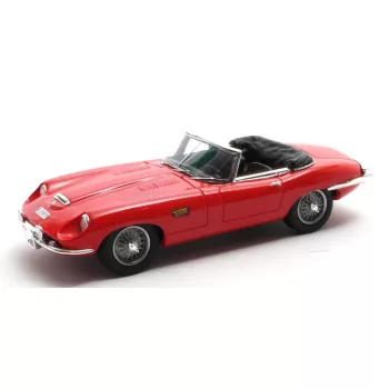   Matrix Scale Models - JAGUAR E-TYPE FRUA ROADSTER OPEN 1964 RED