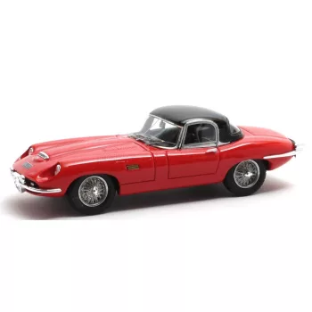   Matrix Scale Models - JAGUAR E-TYPE FRUA ROADSTER CLOSED 1964 RED