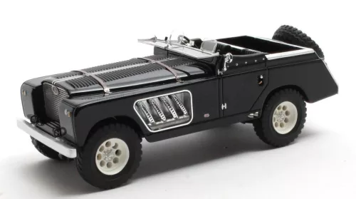 Matrix Scale Models - LAND ROVER 109 BELL AURENS LONGNOSE OPEN 2008 BLACK
