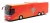 Matrix Scale Models - AUTOBUS KNVB DUTCH FOOTBALL PLAYERS BUS 2024 ORANGE