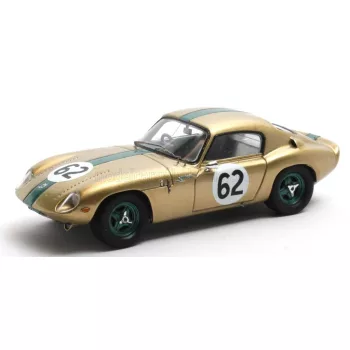  Matrix Scale Models - LOTUS ELAN 26R COUPE N 62 RACING 1964 GOLD GREEN