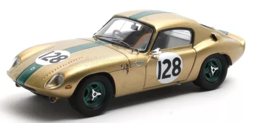 Matrix Scale Models - LOTUS ELAN 26R COUPE N 128 RACING 1964 GOLD GREEN