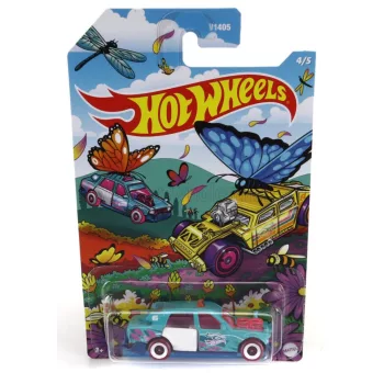 Mattel Hot Wheels - AUTOMOBILE TIME ATTAXI LIGHT BLUE