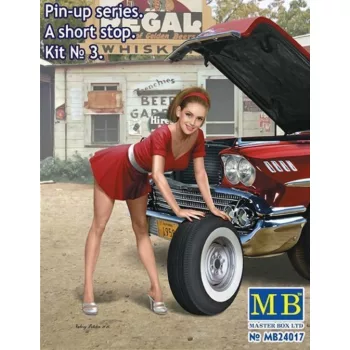 Master Box Ltd. - Pin-up series.A short stop.Kit No.3