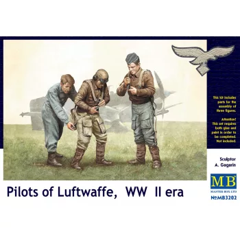 Master Box - Pilots of Luftwaffe, WW II era