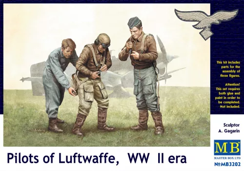 Master Box - Pilots of Luftwaffe, WW II era