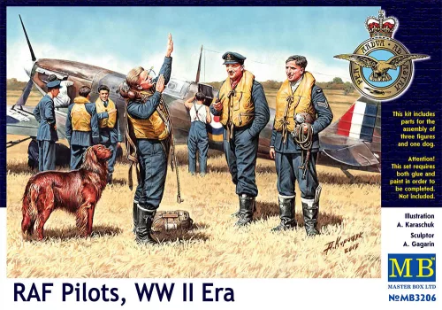 Master Box - RAF Pilots, WW II Era