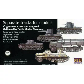 Master Box - Separate caterpillar tracks