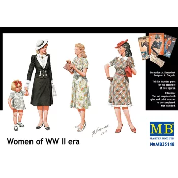 Master Box - Women of WW II era
