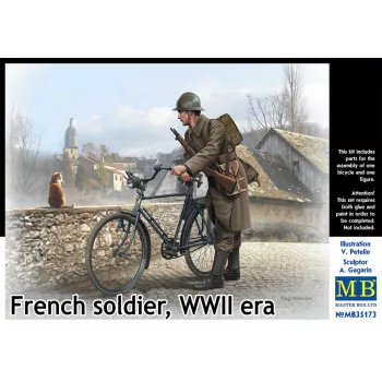 Master Box - French soldier, WWII era